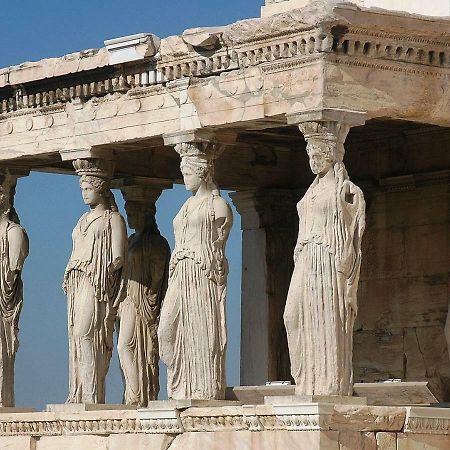 Neoclassical House At Metro Station Attiki Athen Exterior foto