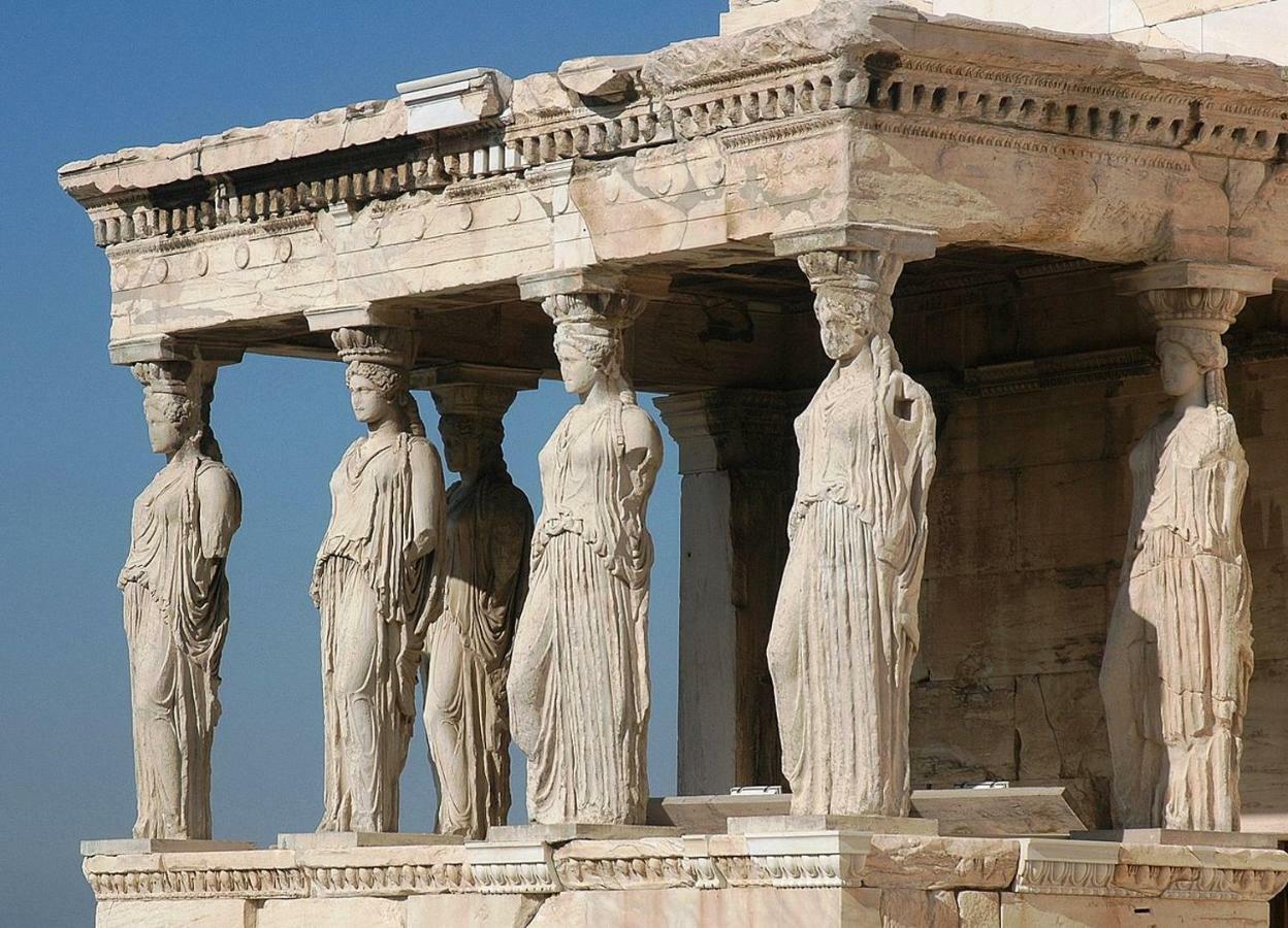 Neoclassical House At Metro Station Attiki Athen Exterior foto